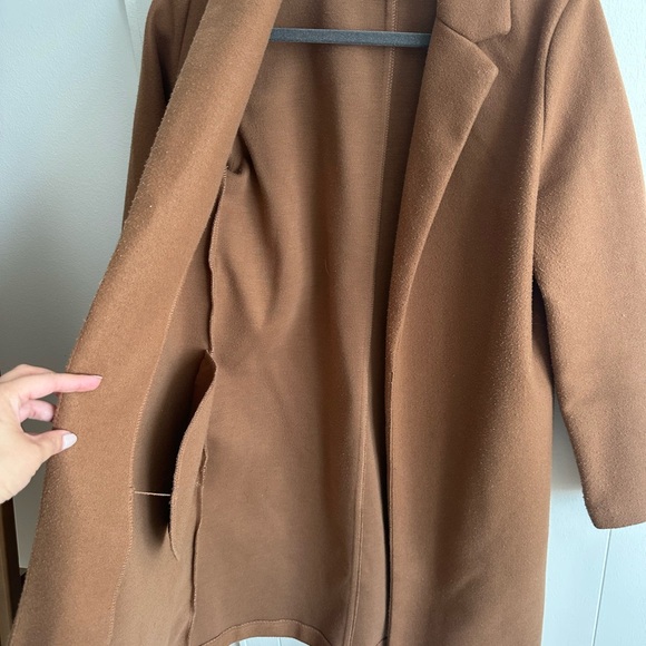 Zara Tan Women's Trench Coat - Picture 2 of 5